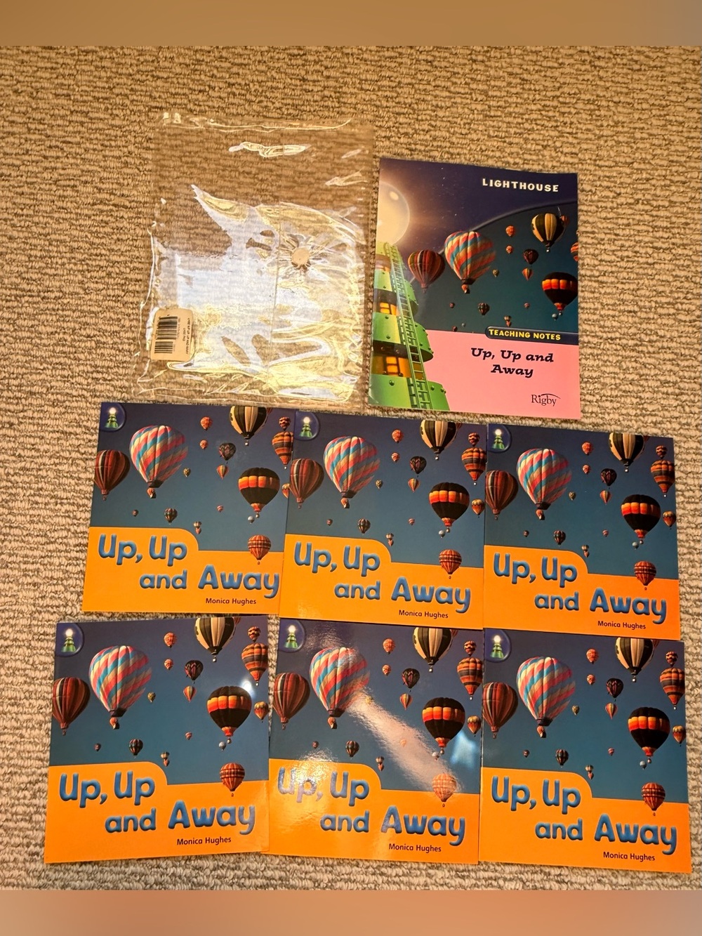Rigby Lighthouse Up, Up And Away Guided Reading Set – 6 Books + Teaching Notes